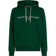 Groene Sweater Katoen/Polyester Mix Regular Fit Tommy Hilfiger , Green...