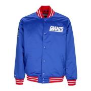 New York Giants Bomberjack NFL Teamkleuren Mitchell & Ness , Blue , He...