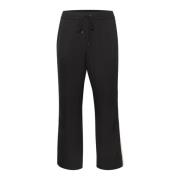 Sportieve Track Pants met Strepen Kaffe Curve , Black , Dames