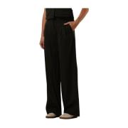 Elegante Groene Kimanamd Broek Modström , Black , Dames