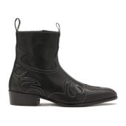 Zwarte cowboy-laarzen Kazar Studio , Black , Heren