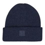 Wol Haak Beanie in Donkerblauw Butcher of Blue , Blue , Heren