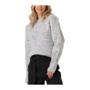 Grijze Blair Trui Knit-ted , Gray , Dames