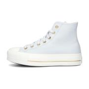 Grijze Hoge Top Lift Sneakers Converse , Blue , Dames