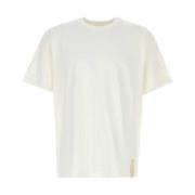 Krijt T-shirt voor mannen Bottega Veneta , Beige , Heren