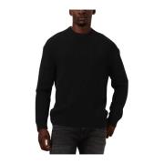 Heren Linear Sweater Calvin Klein , Black , Heren