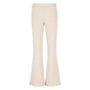 Roze Elastische Taille Broek K-Way , Beige , Dames