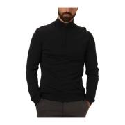 Elegante Zwarte Coltrui Hugo Boss , Black , Heren