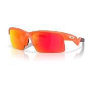 Sportieve Unisex Zonnebril Prizm Ruby Oakley , Orange , Heren