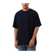 Casual Crosses Loose Fit Zak T-shirt Scotch & Soda , Blue , Heren