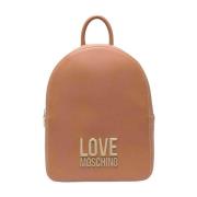 Backpacks Love Moschino , Brown , Dames