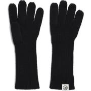 Zwarte Winterhandschoenen voor Elegante Look Moss Copenhagen , Black ,...