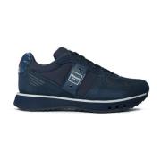 Blauwe Sneaker van Suède en Nylon voor Mannen Blauer , Blue , Heren