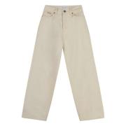 Wijdvallende katoenen jeans met relaxte pasvorm Calvin Klein , Beige ,...