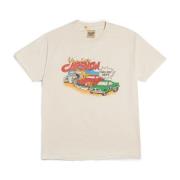 Auto Show Grafische Beige T-shirt Gallery Dept. , Beige , Heren