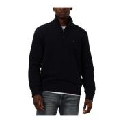 Essential Fleece 1/4 Zip Sweater Tommy Hilfiger , Blue , Heren