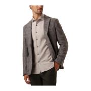 Bruine Blazer voor Stijlvolle Mannen Gentiluomo , Brown , Heren