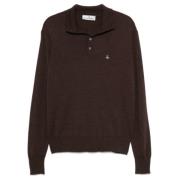 Bruine Coltrui Sweater Vivienne Westwood , Brown , Heren