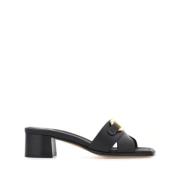 Zwarte Sandaal Salvatore Ferragamo , Black , Dames