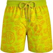 Tahiti Turtles Zwemshorts voor Heren Vilebrequin , Yellow , Heren