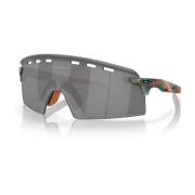 Stijlvolle zwarte zonnebril Oakley , Multicolor , Heren