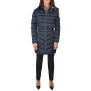 Blauwe Synthetische Jas voor Dames YES ZEE , Blue , Dames