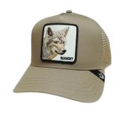 Beige Coyote Bandit Trucker Cap Goorin Bros , Beige , Unisex