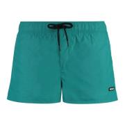 Mesh Lining Swim Shorts Versace , Green , Heren