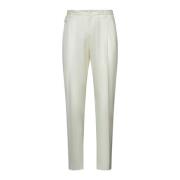 Ivoor Broek Elegante Stijl Dolce & Gabbana , Beige , Heren