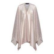 Roze Metallic Cape Jas Talbot Runhof , Pink , Dames