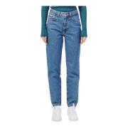 Blauwe relaxed fit denim jeans Guess , Blue , Dames