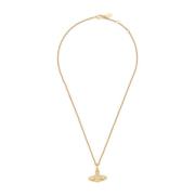 Gouden Opal Hanger Ketting Vivienne Westwood , Yellow , Dames