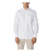 Herenoverhemd wit Hugo Boss , White , Heren