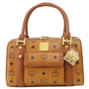 Pre-owned Canvas handbags MCM Pre-owned , Brown , Dames