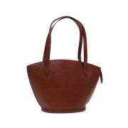 Pre-owned Leather louis-vuitton-bags Louis Vuitton Vintage , Brown , D...