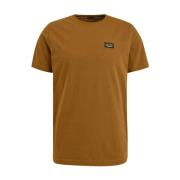 Korte Mouw R-hals Tee Guyver PME Legend , Brown , Heren