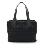 Pre-owned Canvas totes Chanel Vintage , Black , Dames