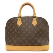 Pre-owned Canvas handbags Louis Vuitton Vintage , Brown , Dames