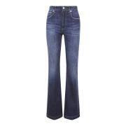 Olivia Denim Jeans Dondup , Blue , Dames