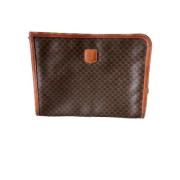 Pre-owned Leather celine-bags Celine Vintage , Brown , Dames