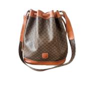 Pre-owned Canvas celine-bags Celine Vintage , Brown , Dames