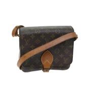 Pre-owned Canvas louis-vuitton-bags Louis Vuitton Vintage , Brown , Da...