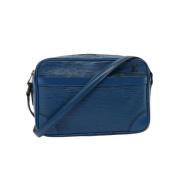 Pre-owned Leather louis-vuitton-bags Louis Vuitton Vintage , Blue , Da...