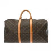 Pre-owned Canvas handbags Louis Vuitton Vintage , Brown , Dames