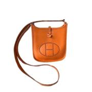 Pre-owned Leather shoulder-bags Hermès Vintage , Brown , Dames