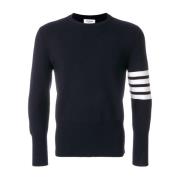 Crew Neck -pullover Thom Browne , Blue , Heren