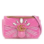 Pre-owned Canvas gucci-bags Gucci Vintage , Pink , Dames