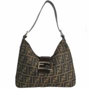 Pre-owned Canvas fendi-bags Fendi Vintage , Brown , Dames