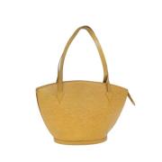 Pre-owned Leather louis-vuitton-bags Louis Vuitton Vintage , Yellow , ...