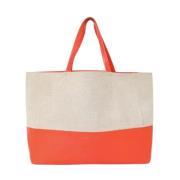 Pre-owned Leather celine-bags Celine Vintage , Orange , Dames